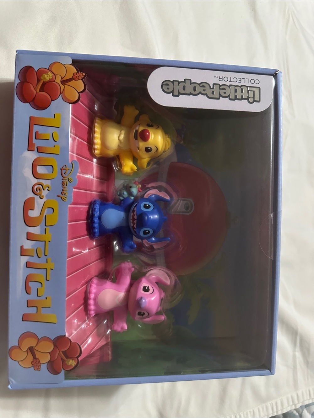 Fisher-Price Lilo & Stitch Little People Set - Blue, Pink, Yellow